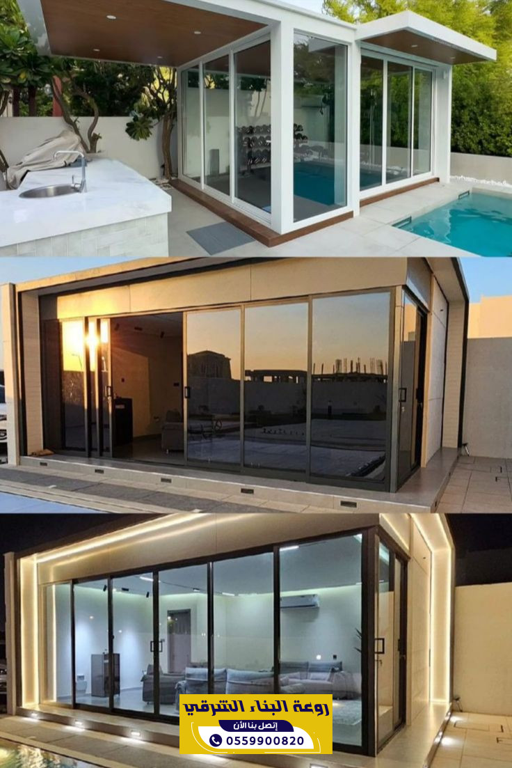 تنفيذ ملاحق ساندوتش بانل بالمدينة المنورة باحدث التصاميم العصرية 0559900820