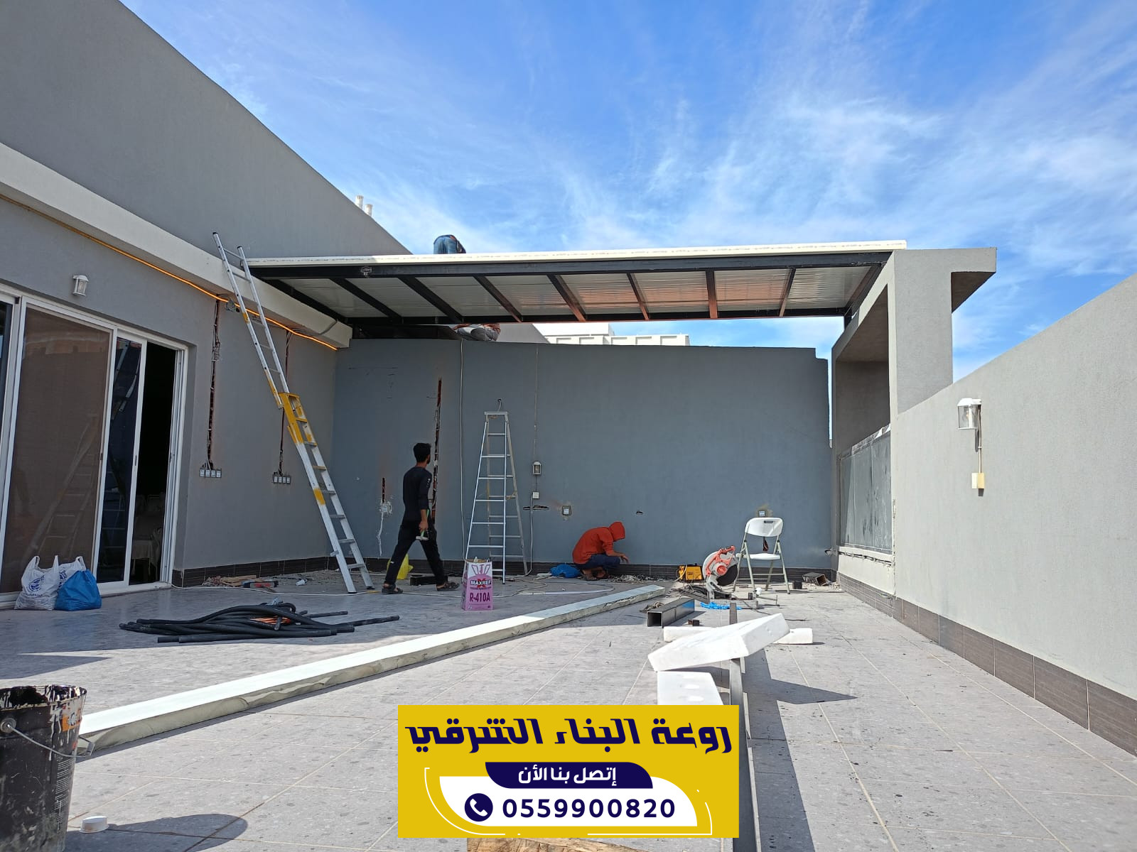 تركيب اسقف ساندوتش بانل بالمدينة المنورة لحماية المباني من الحرارة 0559900820
